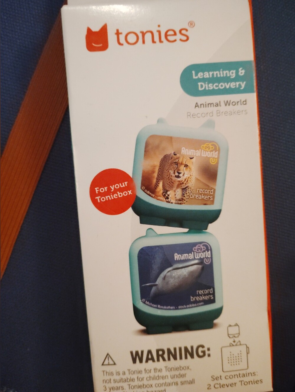 Animal World Two Clever Tonies Record Breakers New In Packaging